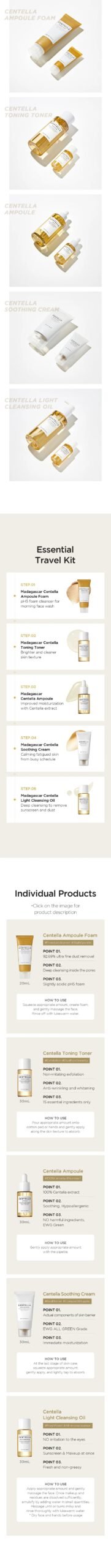 SKIN1004 - Kit de voyage à la Centella de Madagascar (5 produits dans un pack) – Image 13