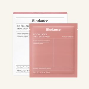 BIODANCE - Masque Bio au Collagène / Real Deep Mask (Boîte de 4 feuilles)