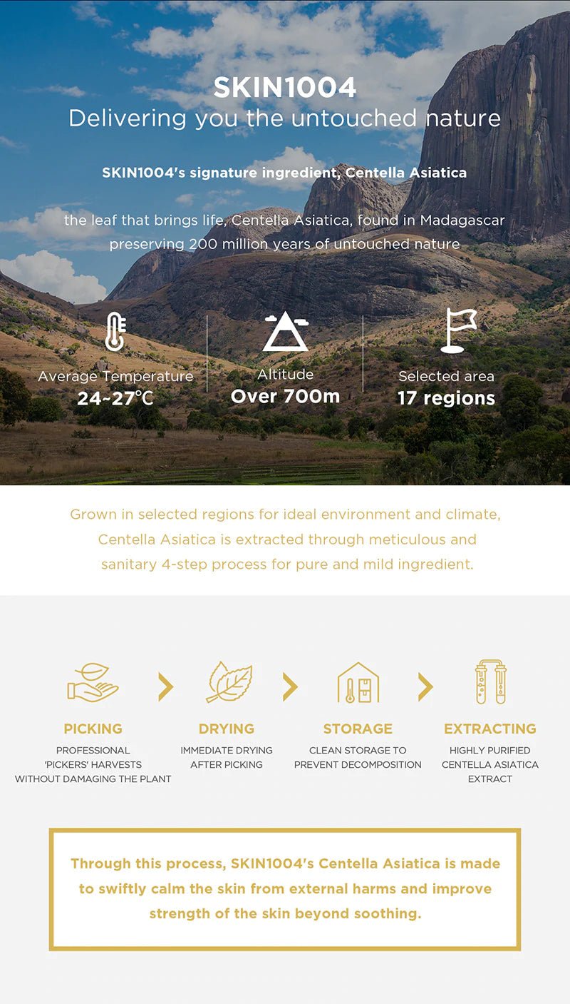 SKIN1004 - Kit de voyage à la Centella de Madagascar (5 produits dans un pack) – Image 16