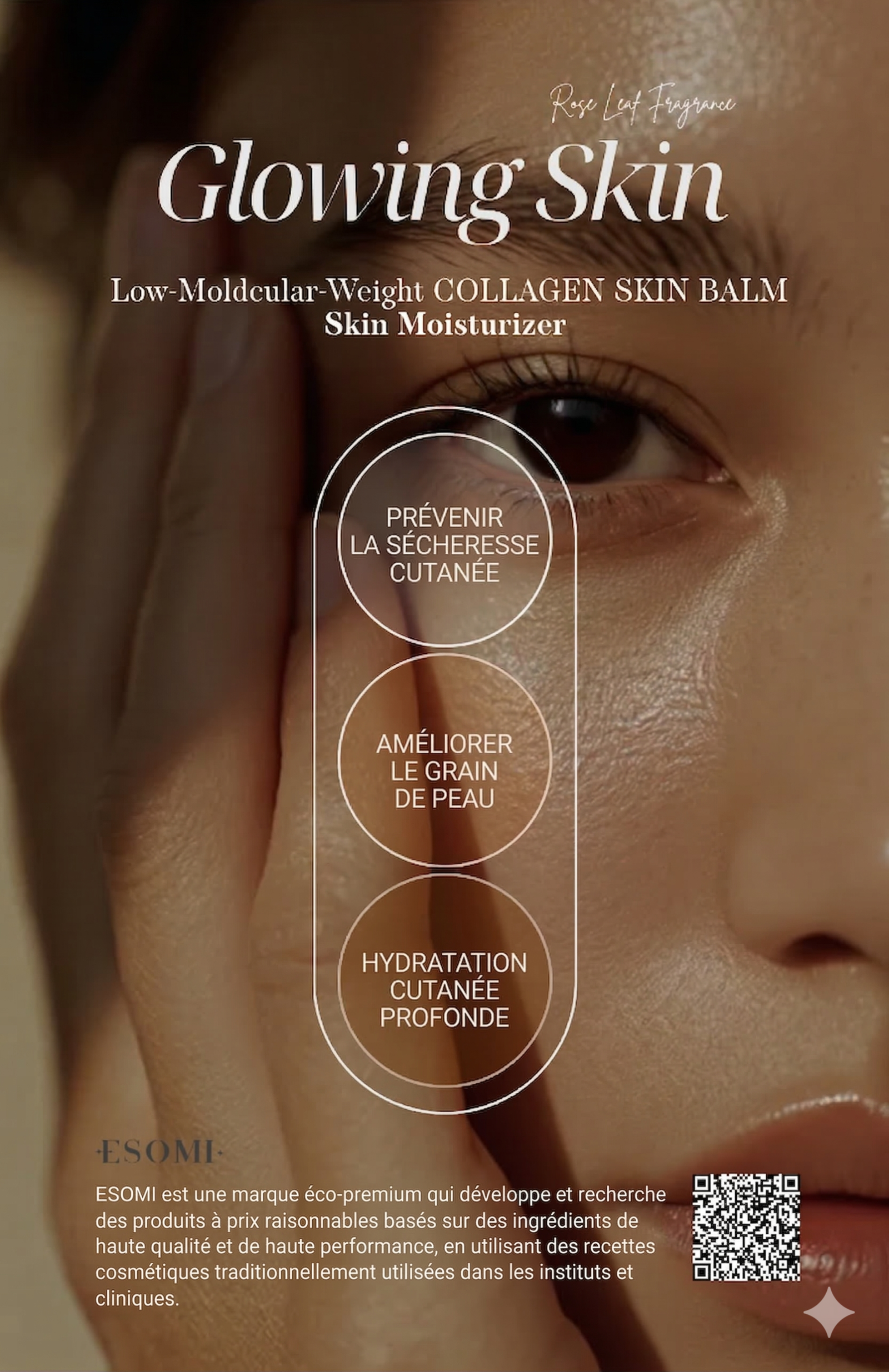 ESOMI - Baume pour la peau au Collagène (200ml) pour une hydratation intense et raffermit de la peau – Image 7