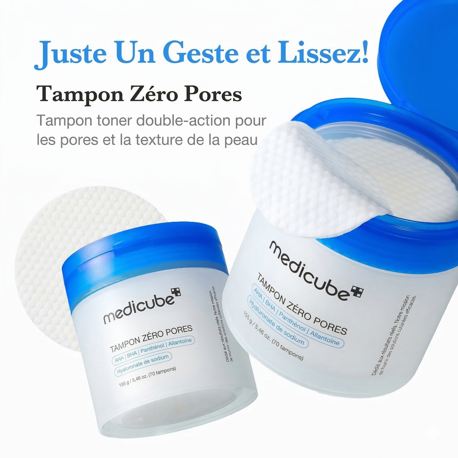 Medicube Pads exfoliants zéro pore 2.0 (70 pads) – Image 11