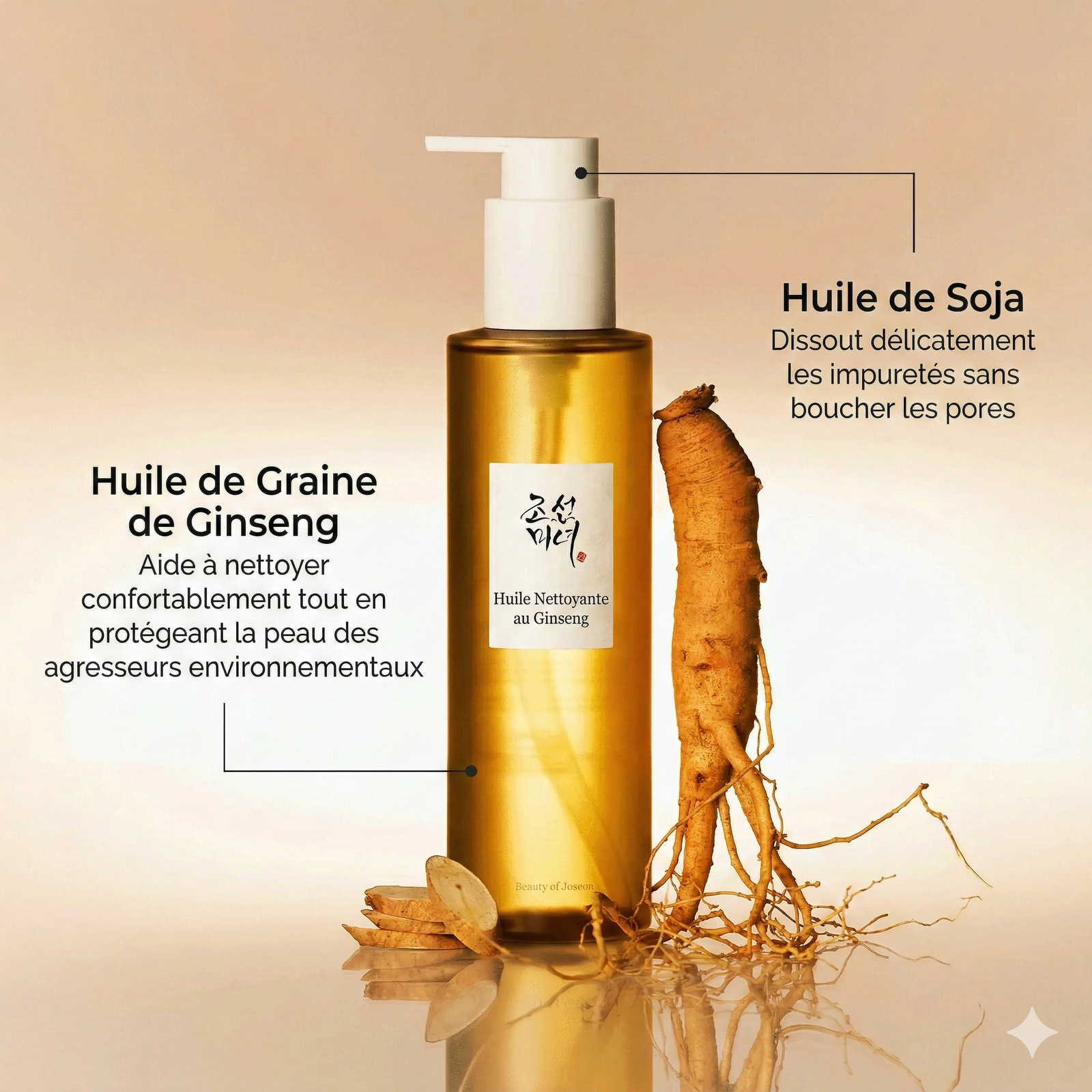 Beauty of Joseon - Huile démaquillante au Ginseng - 210ml – Image 5