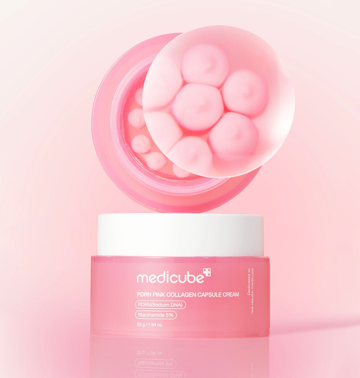 Medicube - Crème Rose capsule au collagène PDRN - 55g (Soin Anti-acné/ tâche) – Image 11