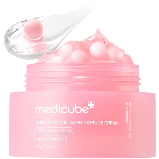 Medicube - Crème Rose capsule au collagène PDRN - 55g (Soin Anti-acné/ tâche) – Image 16