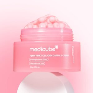 Medicube - Crème Rose capsule au collagène PDRN - 55g (Soin Anti-acné/ tâche)