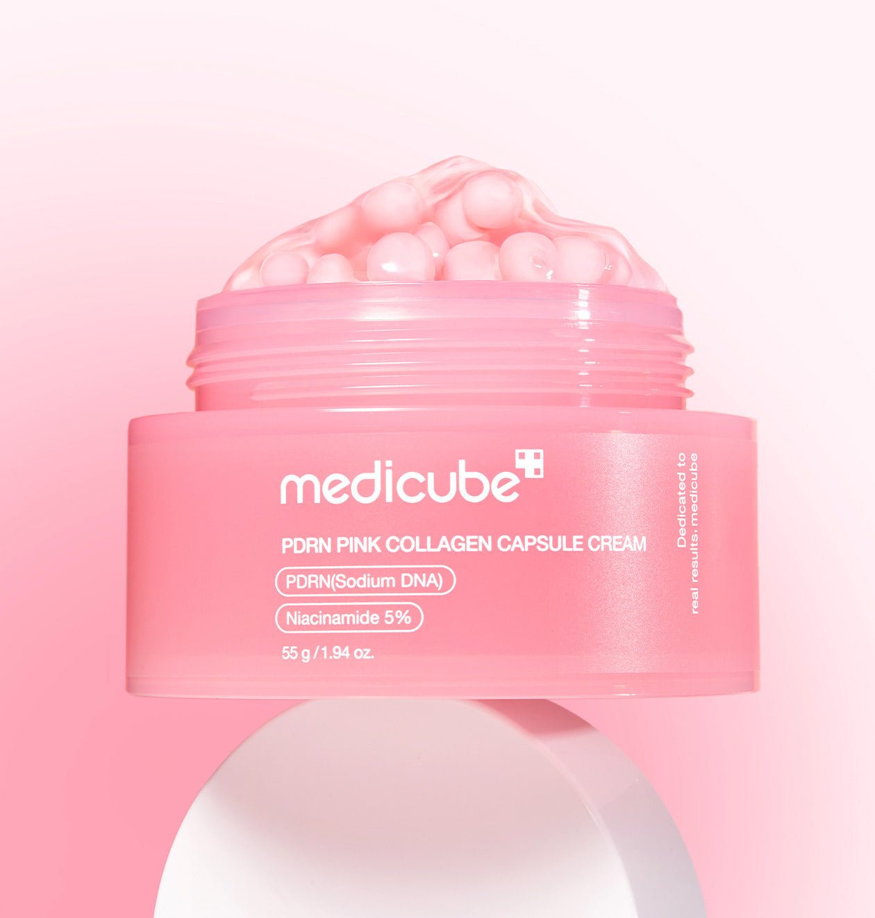 Medicube - Crème Rose capsule au collagène PDRN - 55g (Soin Anti-acné/ tâche)
