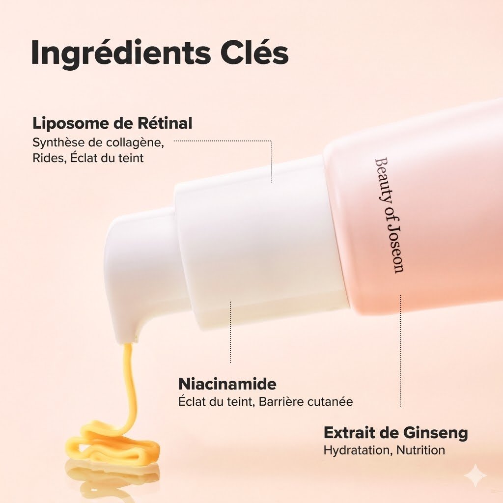 Beauty of Joseon Ginseng + Rétinal - Sérum anti-âge revitalisant pour les yeux (30ml) – Image 11