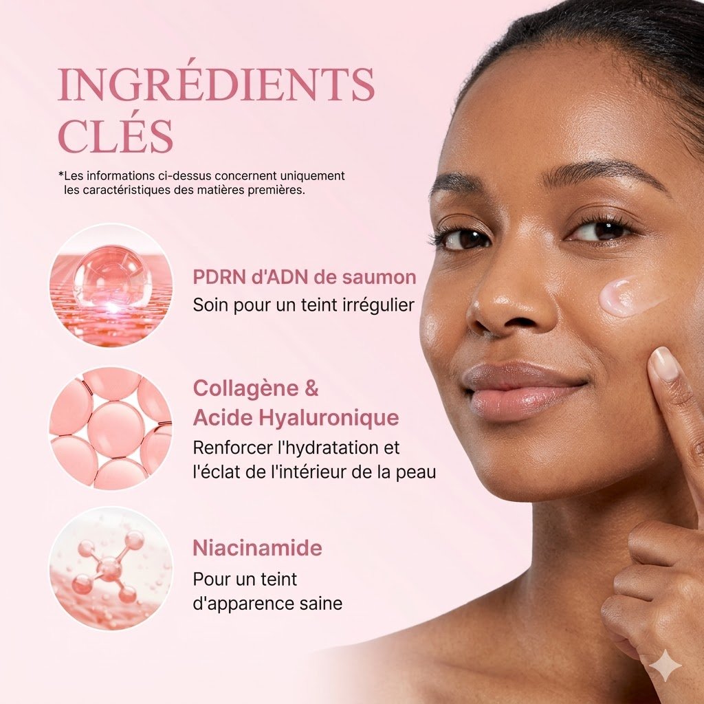 Medicube - Crème Rose capsule au collagène PDRN - 55g (Soin Anti-acné/ tâche) – Image 3