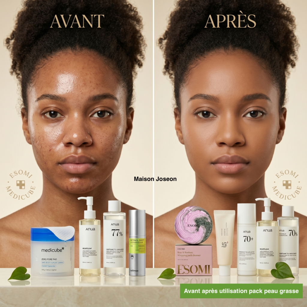 Pack Peau Grasse & Pores Invisibles – Le Rituel Pureté & Équilibre
