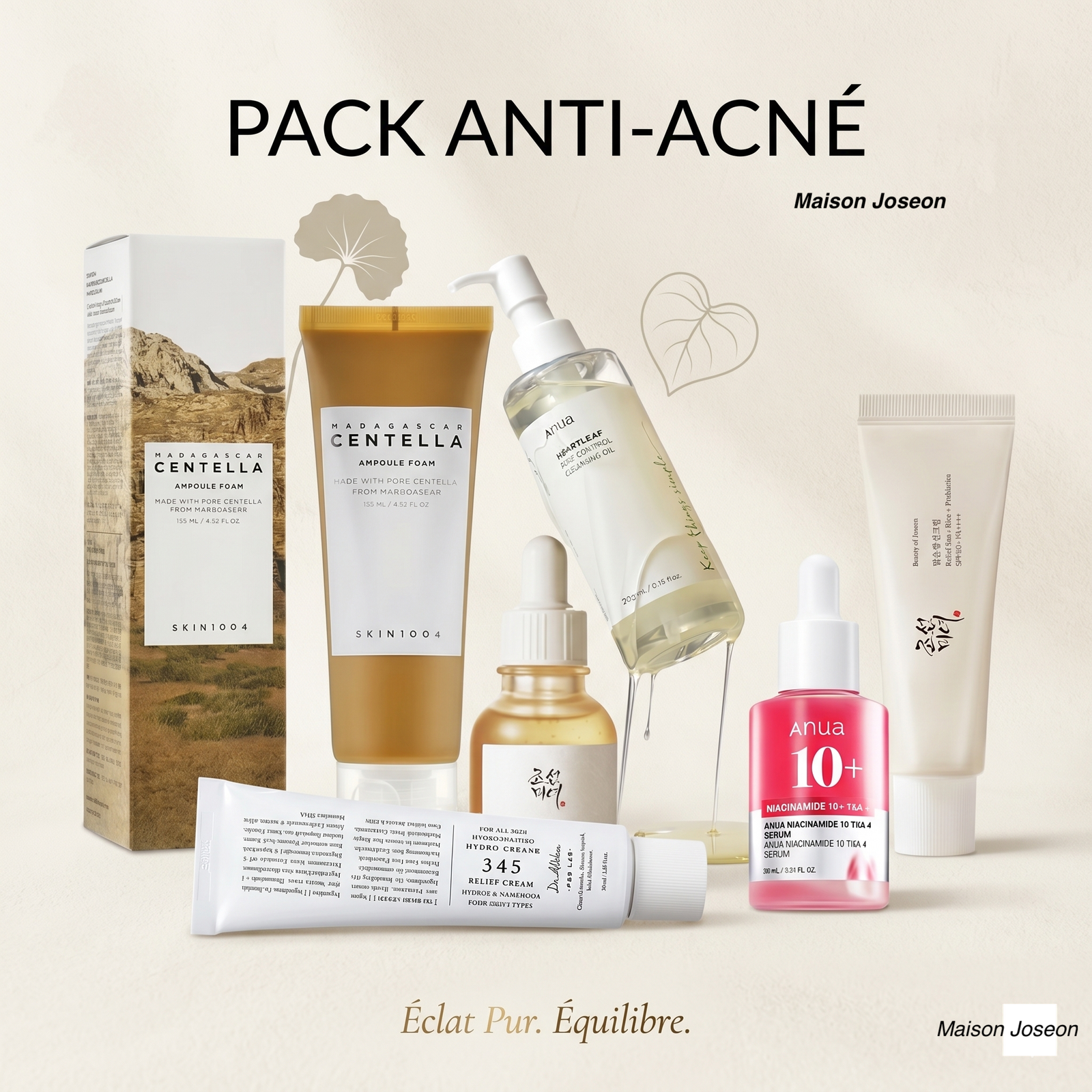 Pack Anti-Acné & Anti-Taches : Le Rituel Pour Une Peau Nette et lisse