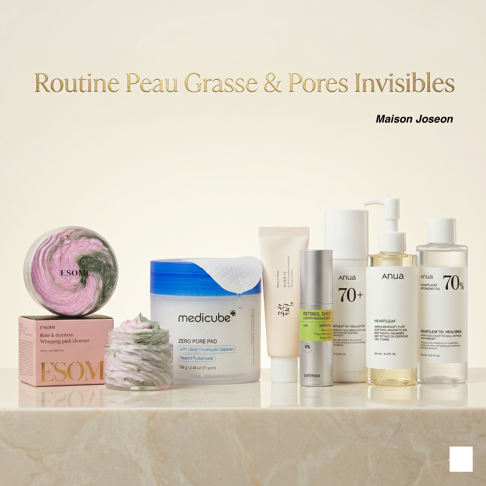 Pack Peau Grasse & Pores Invisibles - Le Rituel Pureté & Équilibre