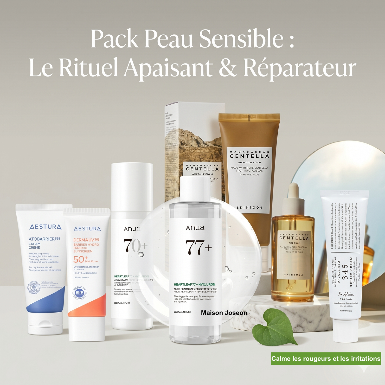 Pack Peau Sensible : Le Rituel Apaisant & Réparateur