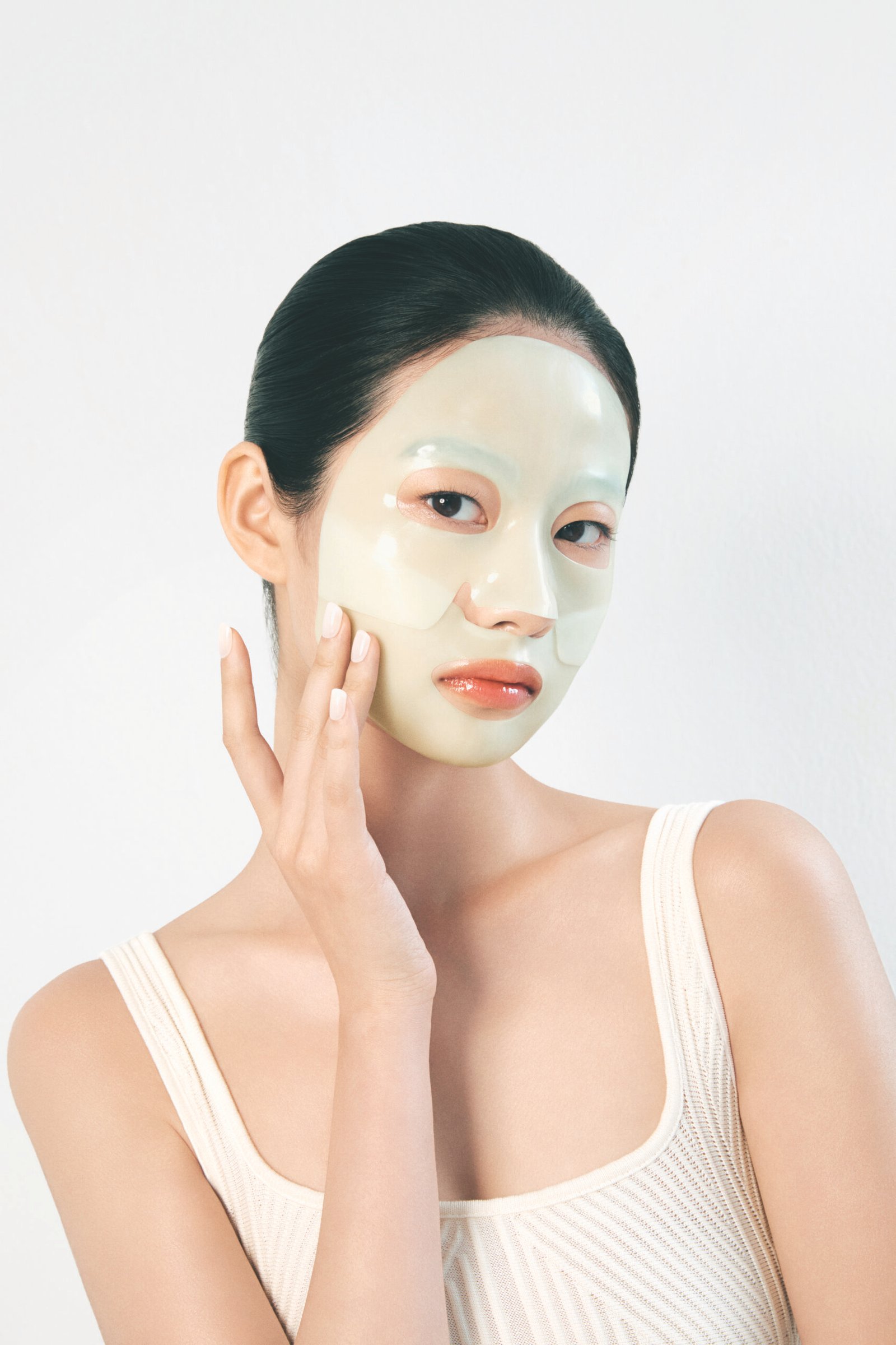 Luvum- Masque gel apaisant et réparateur à la centalla asiatica (Boîte de 5 masques) – Image 13