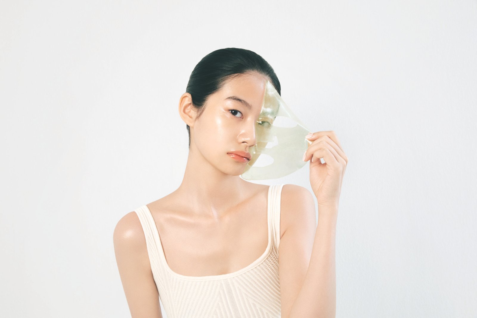 Luvum- Masque gel apaisant et réparateur à la centalla asiatica (Boîte de 5 masques) – Image 14