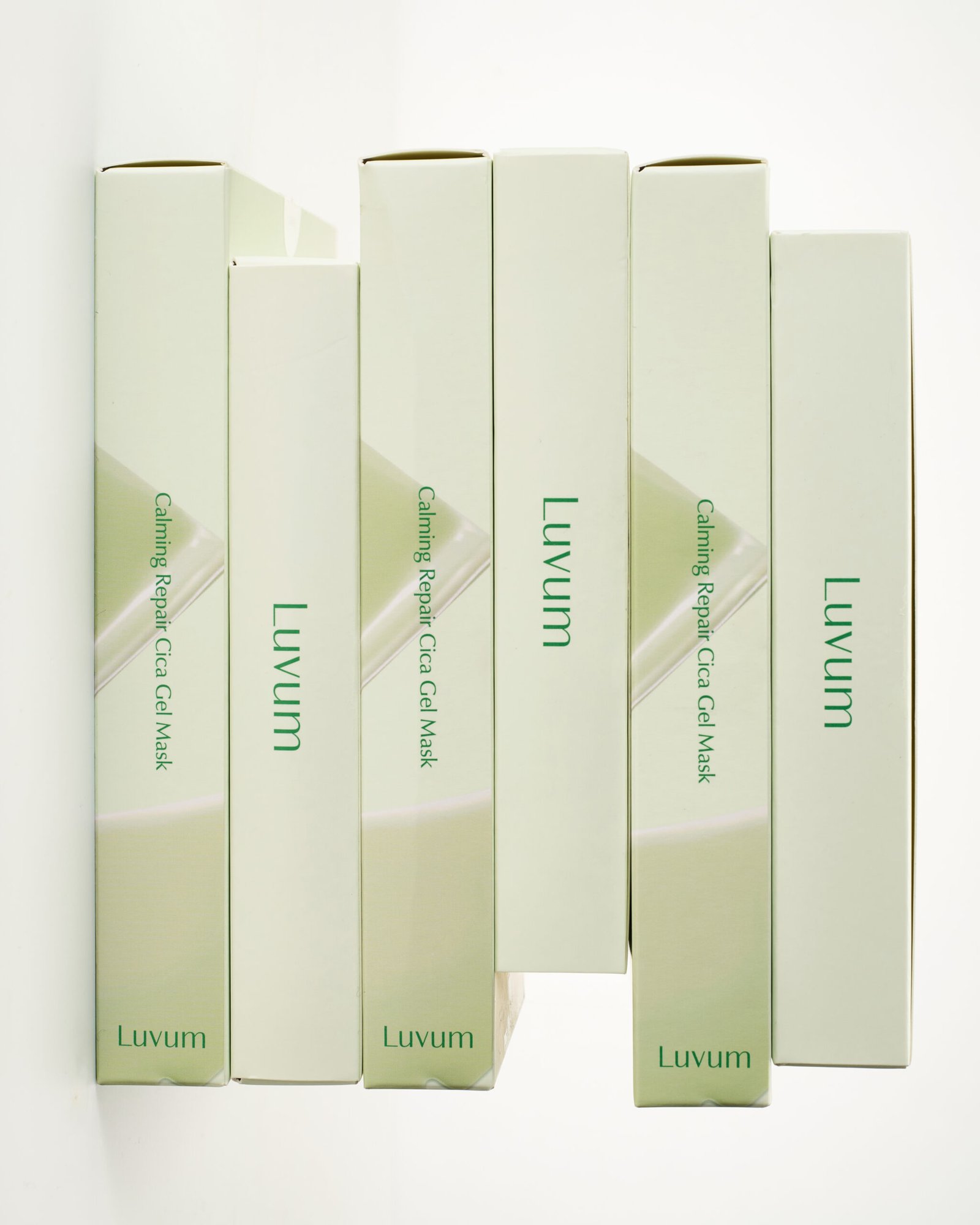 Luvum- Masque gel apaisant et réparateur à la centalla asiatica (Boîte de 5 masques) – Image 9