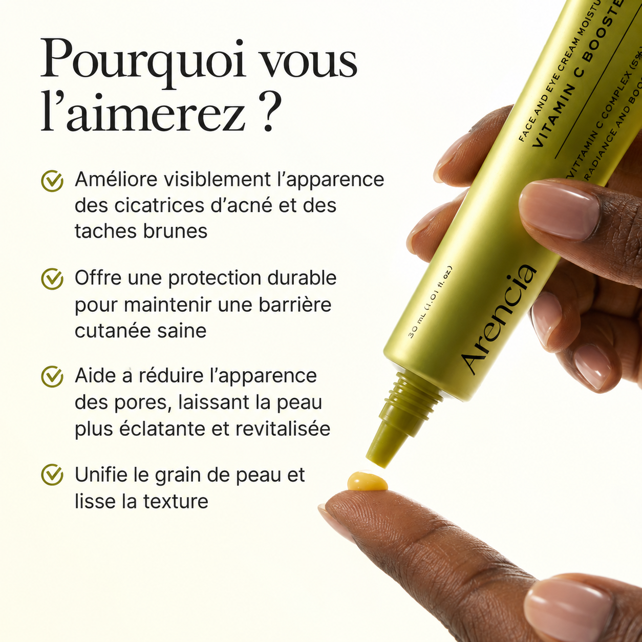 Arencia – Vitamin C Booster Shot Anti- Hyperpigmentation– 30 ml – Image 5