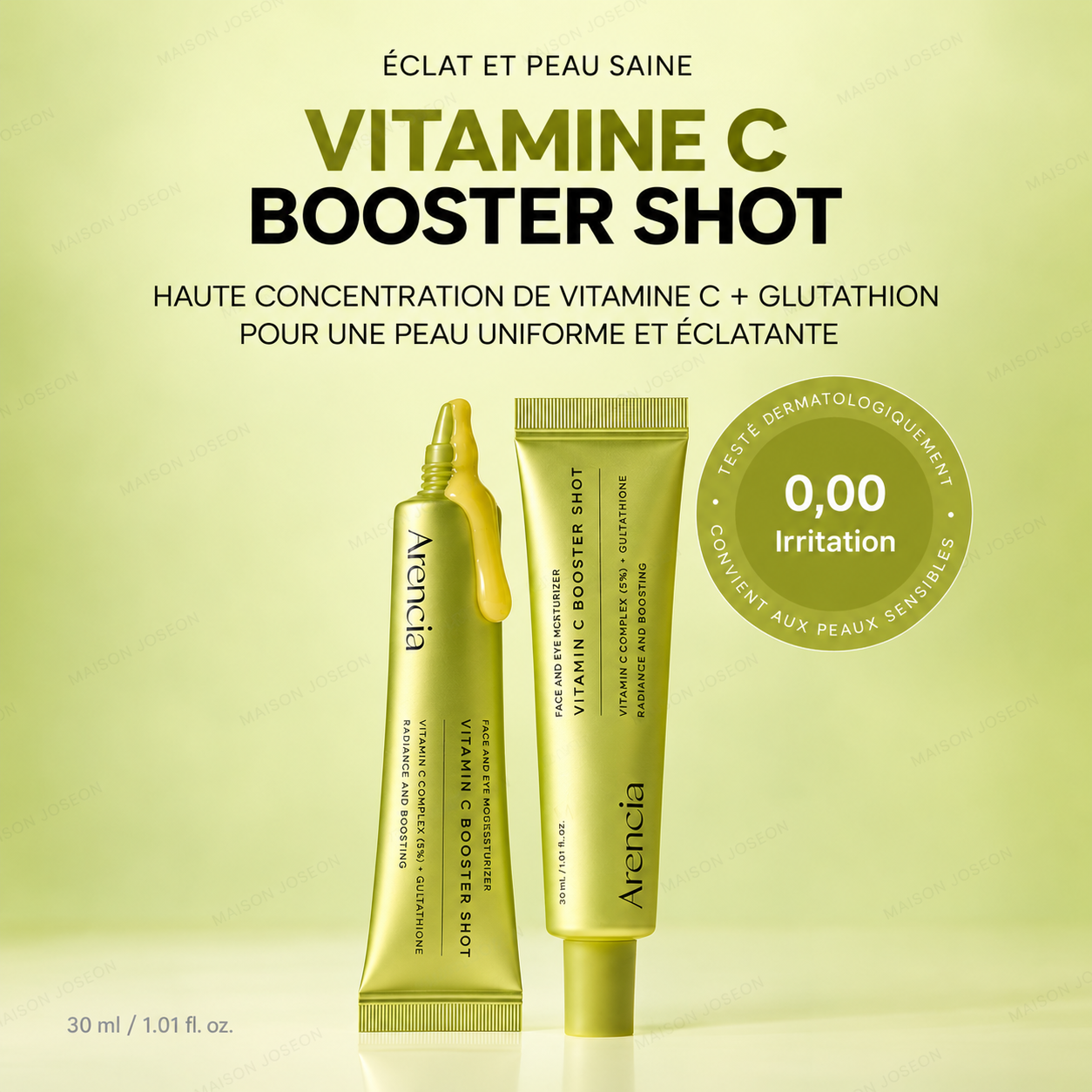 Arencia – Vitamin C Booster Shot Anti- Hyperpigmentation– 30 ml – Image 4