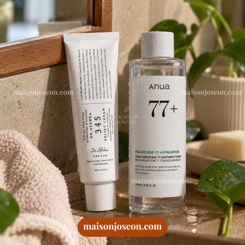 Duo Barrière Cutanée & Apaisement — ANUA + Dr.Althea