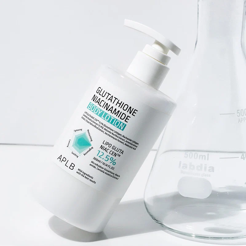 APLB – Lait corps Glutathion & Niacinamide – Hydratation, éclat & teint uniforme – 300 ml – Image 6