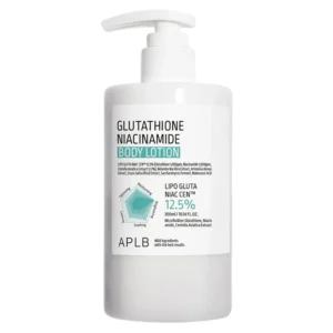 APLB – Lait corps Glutathion & Niacinamide – Hydratation, éclat & teint uniforme – 300 ml