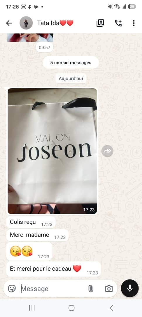 Avis cliente Maison Joseon